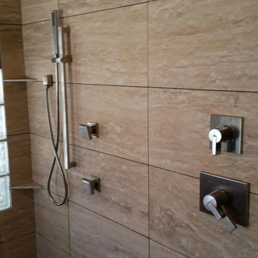 Shower fixture installation for Water Heater Replacement in Fort Hood